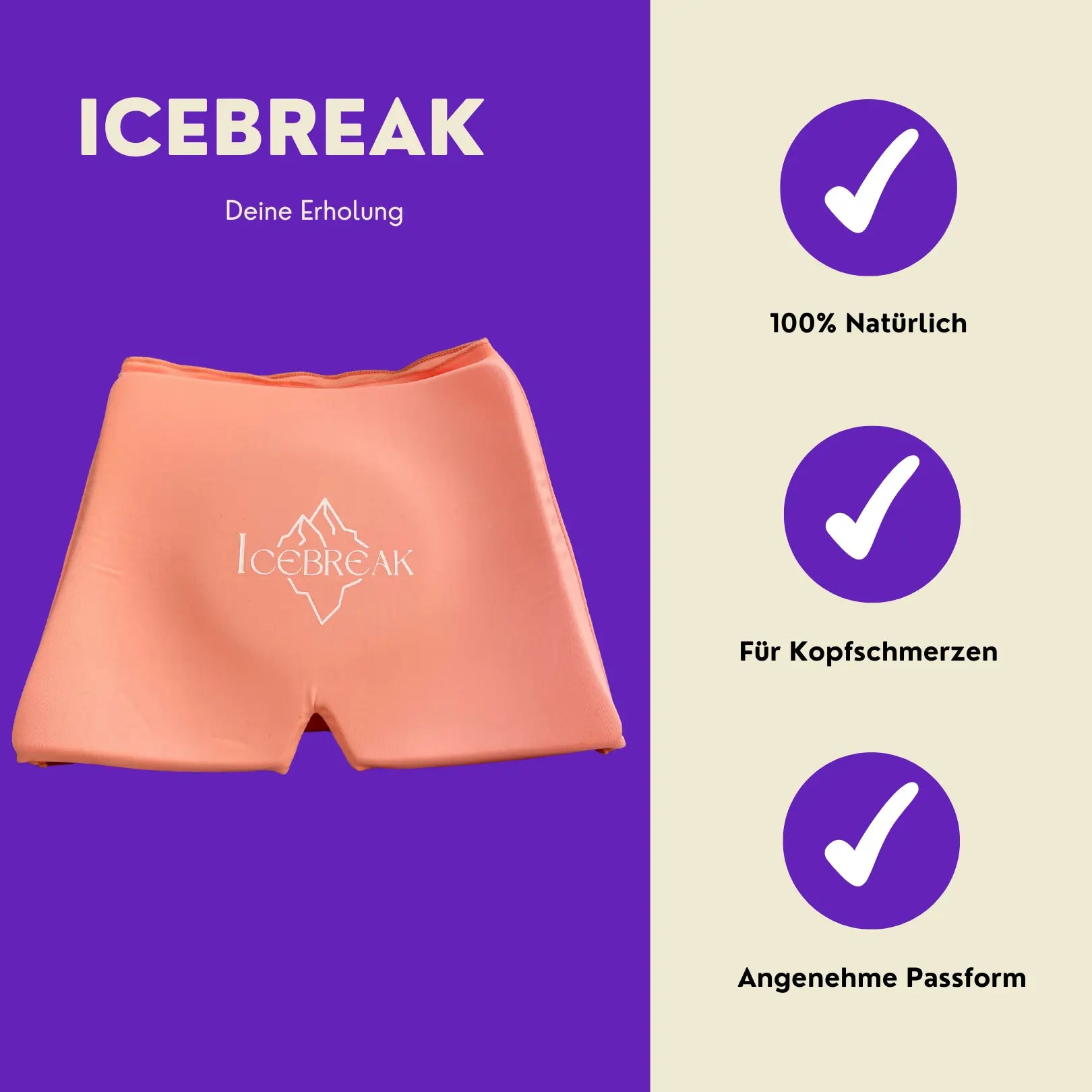 IceBreak™️ Kopfschmerzen- und Migränenmaske My Store