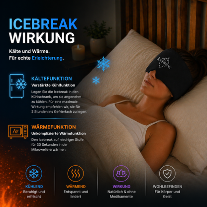 IceBreak™️ Kopfschmerzen- und Migränenmaske - Evisionary